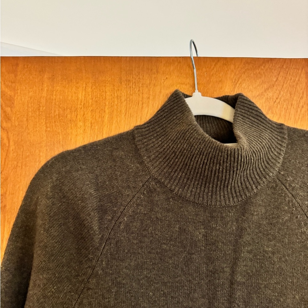 Reformation Tate Regenerative Wool Sweater Dress in Kelp XS - Picture 5 of 6